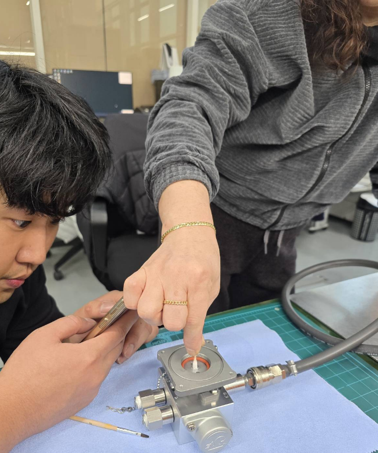 품질 누설 검사 관리 현장 사진(2025.12.09)